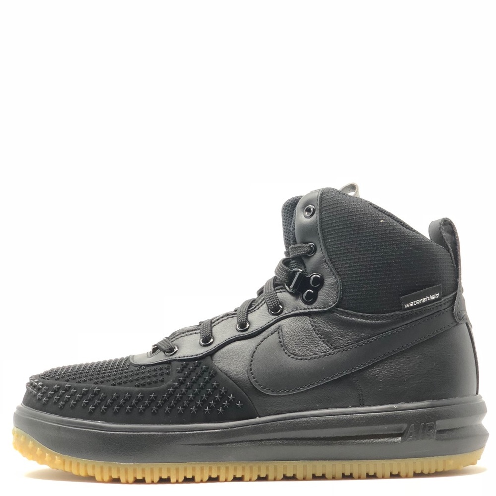 NIKE LUNAR FORCE 1 DUCKBOOT BLACK 882842 001 6.5Y